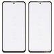 Housing Glass G+OCA PRO compatible with Xiaomi Poco M4 Pro 5G, (with OCA film, black)