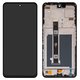 LCD compatible with ZTE Nubia Focus Pro, (black, with frame, Original (PRC), TXDI670EBEPX-19)