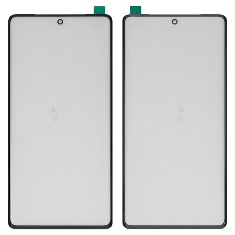 Housing Glass G+OCA PRO compatible with Google Pixel 7 Pro, with OCA film, black 
