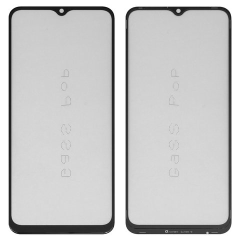 Стекло корпуса G+OCA PRO для Vivo Y16, Y21, Y21e, Y21g, Y21s, Y21t, с OCA пленкой, черное