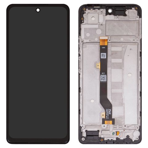 LCD compatible with Infinix Hot 40 X6836 , black, with frame, High Copy, TXD1680EBQPX 26 