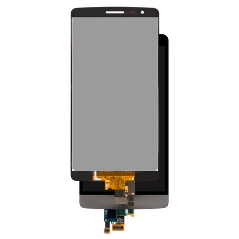 Pantalla LCD puede usarse con LG G3s D724, gris, sin marco, Original PRC 