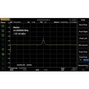Preamplificador RIGOL PA DSA875 código de activación 