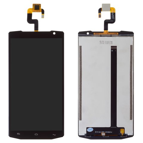 Pantalla LCD puede usarse con Oukitel K10000, negro