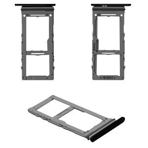 Sujetador de tarjeta SIM puede usarse con Samsung G985 Galaxy S20 Plus, negro, cosmic black