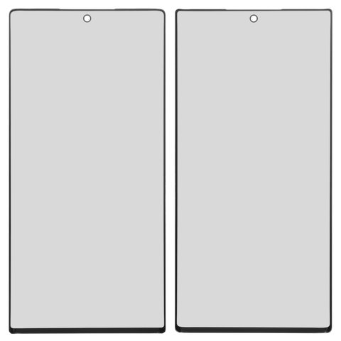 Vidrio de carcasa puede usarse con Samsung N975F Galaxy Note 10 Plus, negro