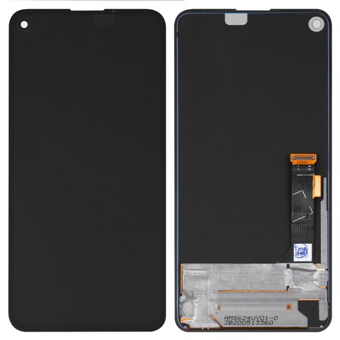 Pantalla LCD puede usarse con Google Pixel 4a 5G, negro, sin marco, Original PRC