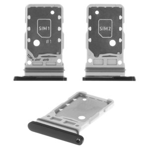 Sujetador de tarjeta SIM puede usarse con Samsung G998 Galaxy S21 Ultra 5G, negro