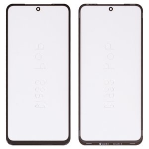 Vidrio de carcasa G+OCA PRO puede usarse con Xiaomi Poco M5s, Redmi Note 10, Redmi Note 10S, con película OCA, negro