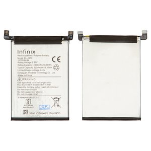 Batería BL 49TX puede usarse con Infinix Note 30 X6833, X6716 , Note 30 5G X6711 , Li Polymer, 3.87 V, 5000 mAh, Original PRC 