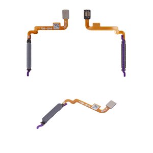 Cable flex puede usarse con Xiaomi Poco M5s, Redmi Note 10, Redmi Note 10S, para escaner de huellas dactilares, negro, High Copy