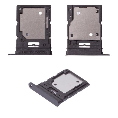 Sujetador de tarjeta SIM puede usarse con Xiaomi Redmi Note 14 4G, negro, midnight black