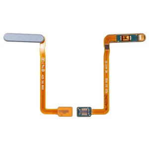 Cable flex puede usarse con Samsung A256 Galaxy A25, para escaner de huellas dactilares, azul claro