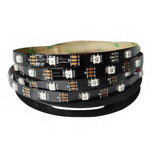 Светодиодная лента RGB SMD5050, WS2812B c  управлением, IP20, 5 В, 30 диодов м, 5 м 