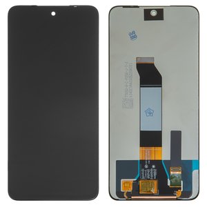 Дисплей для Xiaomi Poco M3 Pro, Poco M3 Pro 5G, Redmi Note 10 5G, Redmi Note 10T 5G, чорний, без рамки, Original PRC 
