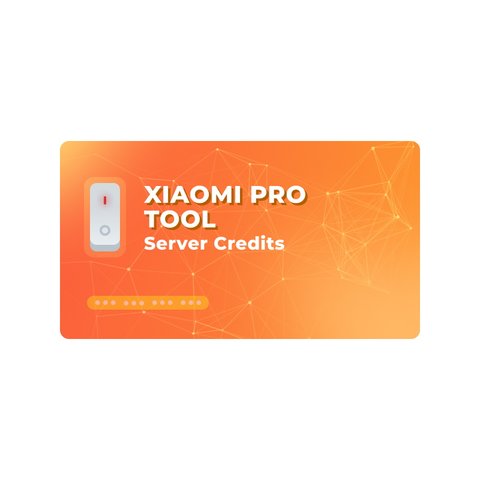 Серверні кредити Xiaomi Pro Tool поповнення існуючого акаунту 
