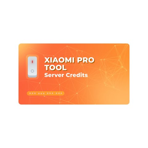 Серверные кредиты Xiaomi Pro Tool пополнение существующего аккаунта