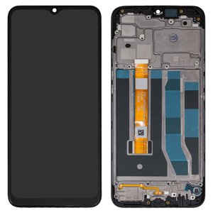 Дисплей для Oppo A31, черный, с рамкой, Original PRC , CPH2015, CPH2073, CPH2081, CPH2029, CPH203, FPC HTF065H019