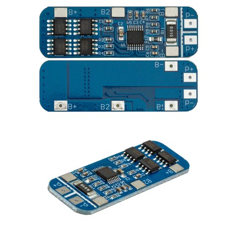 BMS контролер 3S, 8 А, 12,6 B, для Li ion акумуляторів, #TML12669S3N