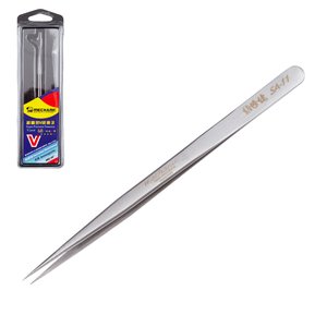 Пинцет монтажный Mechanic SA 11, прямой, 140 мм, super precision