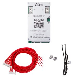 BMS контроллер JIKONG JK BD4A20S10P, 100 А, для LiFePO4 Li ion LTO аккумуляторов