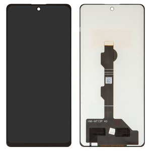 Дисплей для Xiaomi Poco M6 Pro 4G, Redmi Note 13 Pro 4G, Redmi Note 14S, черный, без рамки, Сopy, TFT 