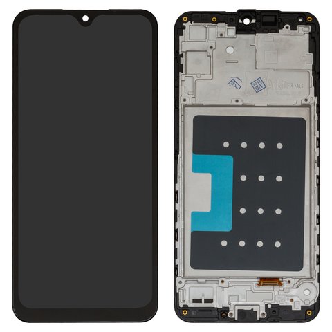 Дисплей для Samsung A166 Galaxy A16 5G, черный, с рамкой, Сopy, TFT 