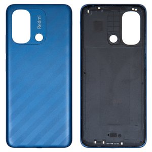 Задняя панель корпуса для Xiaomi Redmi 12C, синяя