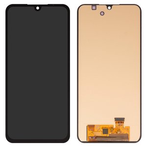 Дисплей для Samsung A175 Galaxy A17 4G, чорний, без рамки, High Copy, OLED 