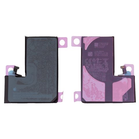 Аккумулятор для iPhone 14 Pro, Li ion, 3,87 B, 3350 мАч, повышенная ёмкость, без сообщения об ошибке, A2866 