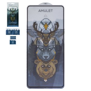 Защитное стекло iNobi Amulet для Oppo A3 CPH2669 , A3x CPH2641 , A40, A60, A80, Full Glue, Anti Static, черный
