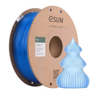 Филамент для 3D принтера eSUN PLA Translucent Light Blue, 1 кг