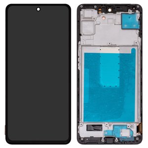 Дисплей для Samsung M546 Galaxy M54, чорний, з рамкою, Original PRC 