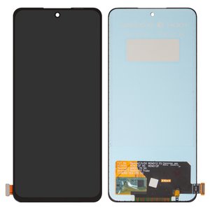 Дисплей для Oppo Reno 13F 5G, чорний, без рамки, Сopy, TFT 
