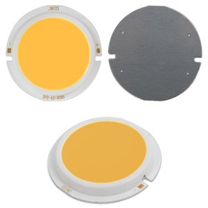 COB LED модуль 5 Вт (теплий білий, 450 лм, 43 мм, 300 мА, 15-17 В) COB LED модуль 5 Вт (теплий білий, 450 лм, 43 мм, 300 мА, 15-17 В)