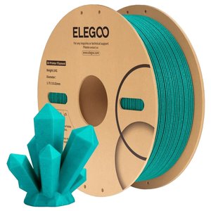 Філамент для 3D принтера ELEGOO PLA Sparkle Turquoise, 1 кг